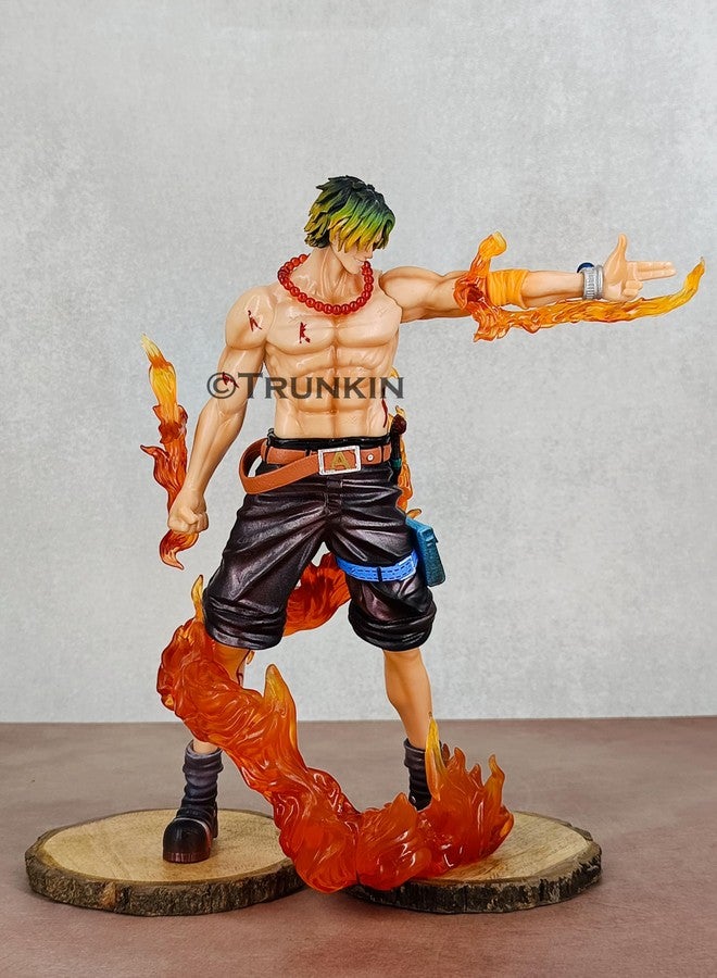 Trunkin One Piece Ace Without hat 25.5CM Anime Premium Action Figure for Collection Figurine - Image 2